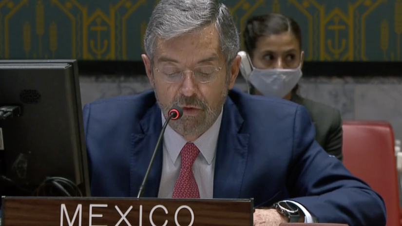 México aboga por el diálogo en Siria