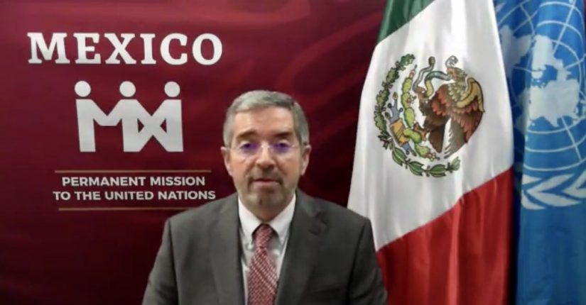 Emb. De la Fuente: «El Consejo apoya el planteamiento de México en el Consejo de Seguridad»