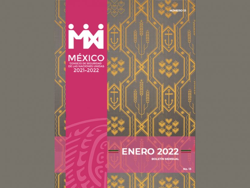 México presenta boletín de actividades para el mes de enero.