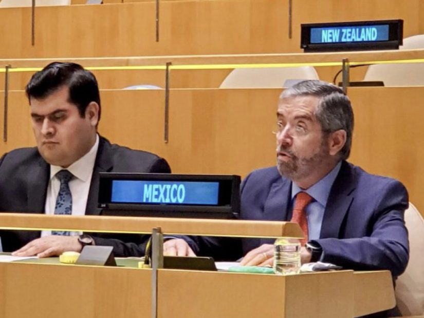 México y Francia plantean reformas al Consejo de Seguridad de Naciones Unidas