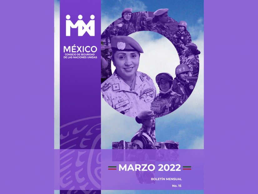 México presenta boletín de actividades para el mes de marzo