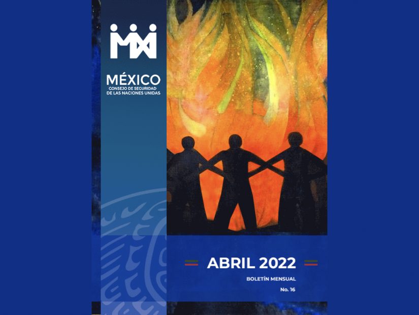 México presenta boletín de actividades para el mes de abril
